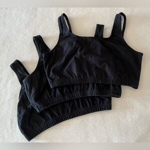 A Big Attitude Women’s Pullover Cotton Bras 3- Pack Size 3X